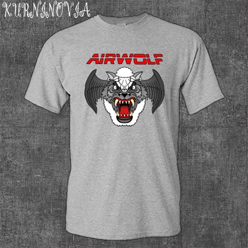 Men s and Women s T-shirts Airwolf TV Series Air Wolf Retro 80 s S