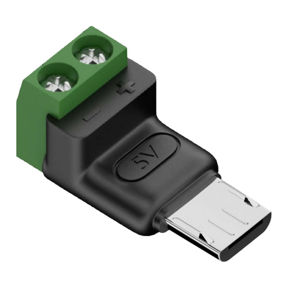 

USB C Cable Adapter Male 2 Pin Terminal Block Solderless Type C Connectors For Industrial Scientific Repair Charging Mobile