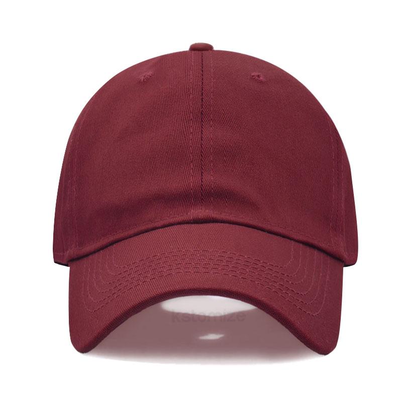 Personalized Custom Baseball Cap Embroidery Bicolor Letter Dad Hat Soft Washed Cotton Fashion Caps Men Women