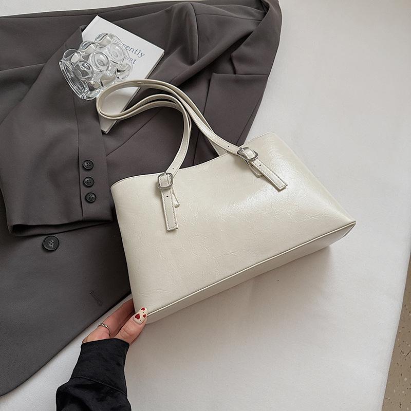 Commuter bag women's work fashion summer new shoulder bag women's double-layer large-capacity tote bag women