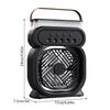 Water-cooled Airs Conditioner USB Removable Cooling Fan For Home/Office