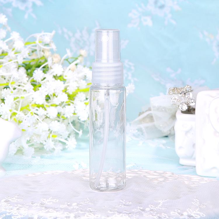 10ml/30ml Fine Mist Spray Bottle - PET Cosmetic Travel Container