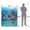 Royce McClure Travelers Silky Dolphin Supersoft Blanket