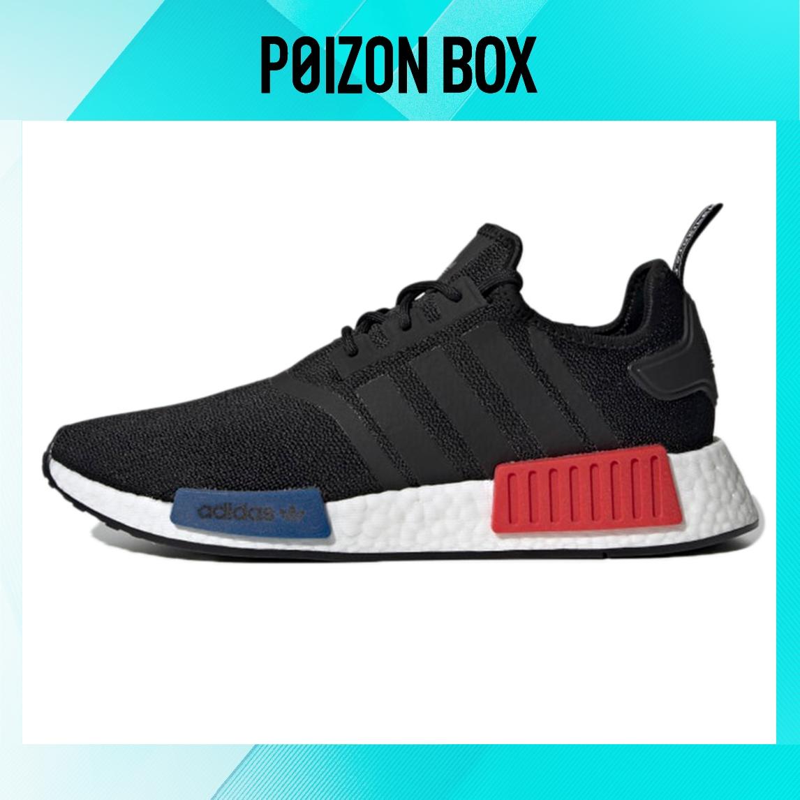 

кроссовки Unisex adidas originals NMD_R1 Life casual shoes Sports Casual Shoes Unisex Black/Red/Blue GZ7922