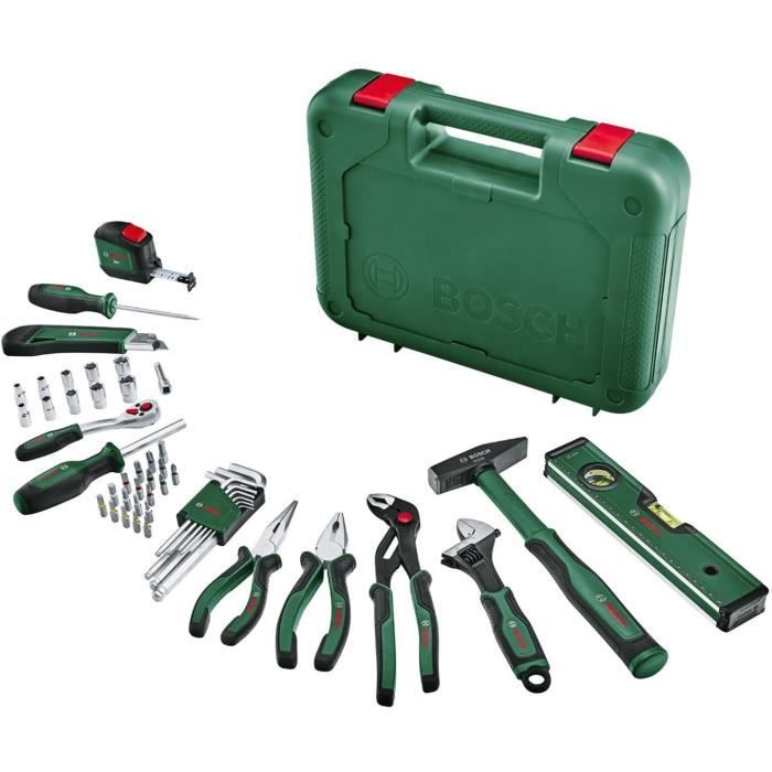Bosch Set D’outils À Main Advanced 52 Pièces
