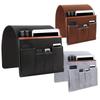 Bolsa Organizadora de Braço de Poltrona de Casa Feltro Sofá Reclinável Organizador de Braço Para Tablet Celular Controle Remoto Bolsa de Armazenamento Suspensa