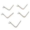 5Pcs Metal Telescopic Spring Clip Replacement V Shaped Spring Buckle Tent Poles Clip Locking Tube Pin Easy To Install