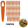 100pcs For Stihl Polycut 2-2 Abs Cutting Blades Lawn Mower Replacement Parts for Durable and High-Performance Grass Cutting with Precision Engineering