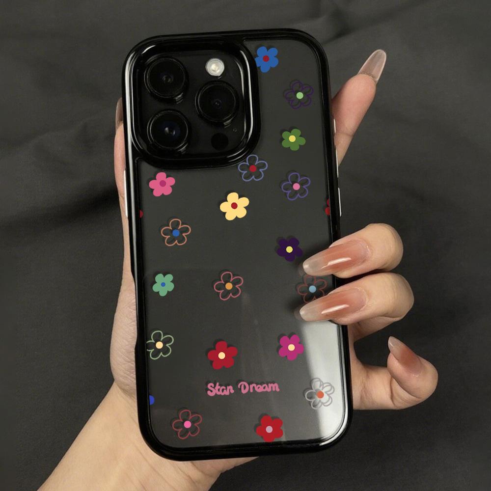 Acrylic Phone Case for iPhone 11 12 13 14 Pro 12 14 16 Pro Max for Samsung A16 A36 A56 S24 FE High-quality Painted Anti-fall Mobile Phone Case