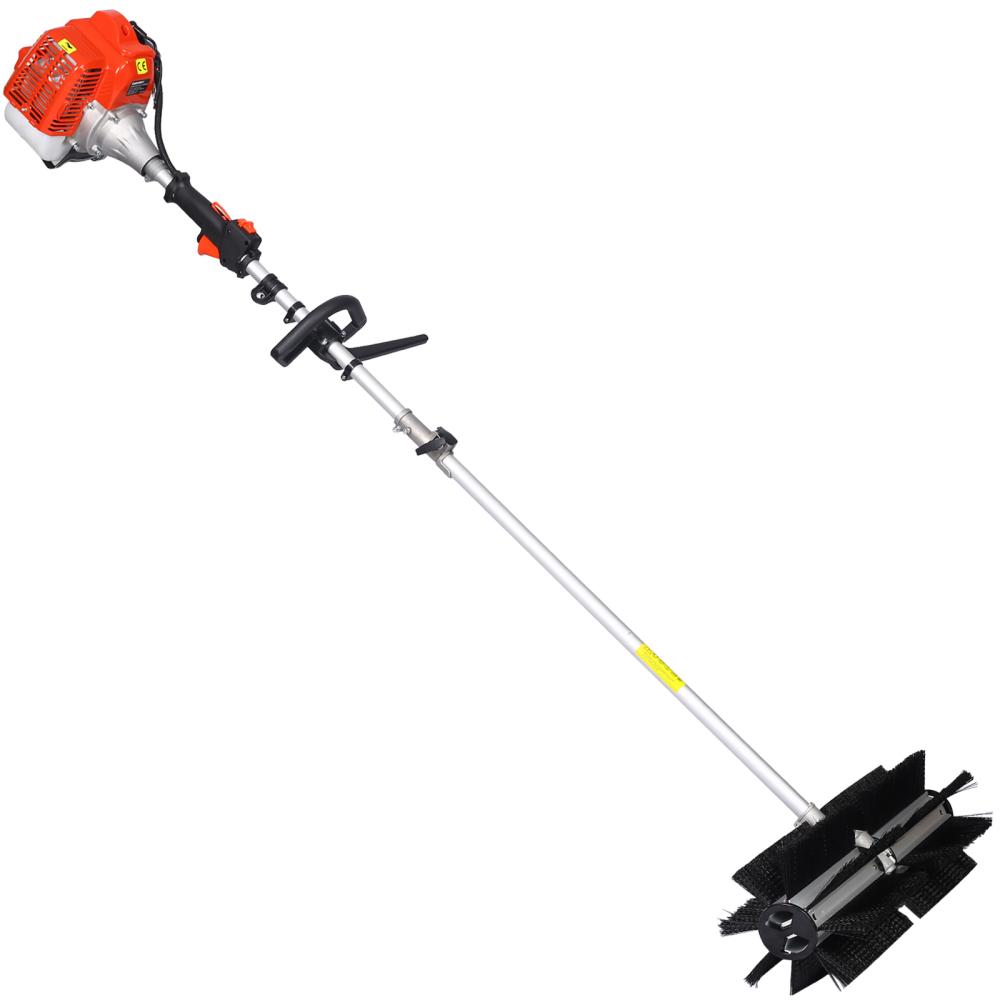 52CC Gasoline Broom Sweeper, 2-Stroke, 24x9" Brush, EPA Approved, Professional Outdoor Cleaning Tool