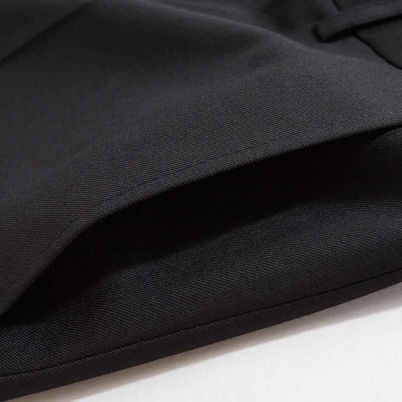 ROMON Men's Straight Leg Wrinkle-Free Business Casual Trousers