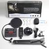 LGT240 Condenser Microphone with F998 & V8S Sound Cards for Live Streaming & Recording