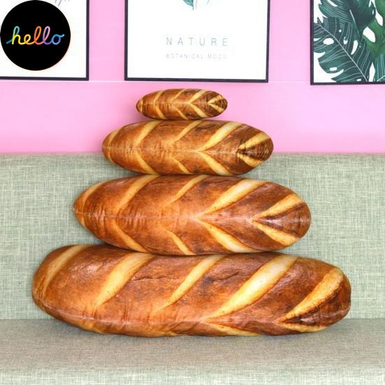 Kreativní 3D simulace Chléb Design Pohovka Polštář Soft Cus na Home Decor dárek