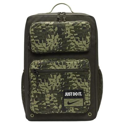 Polyester Backpack Regular Unisex Green Lightweight Casual DQ5168-355