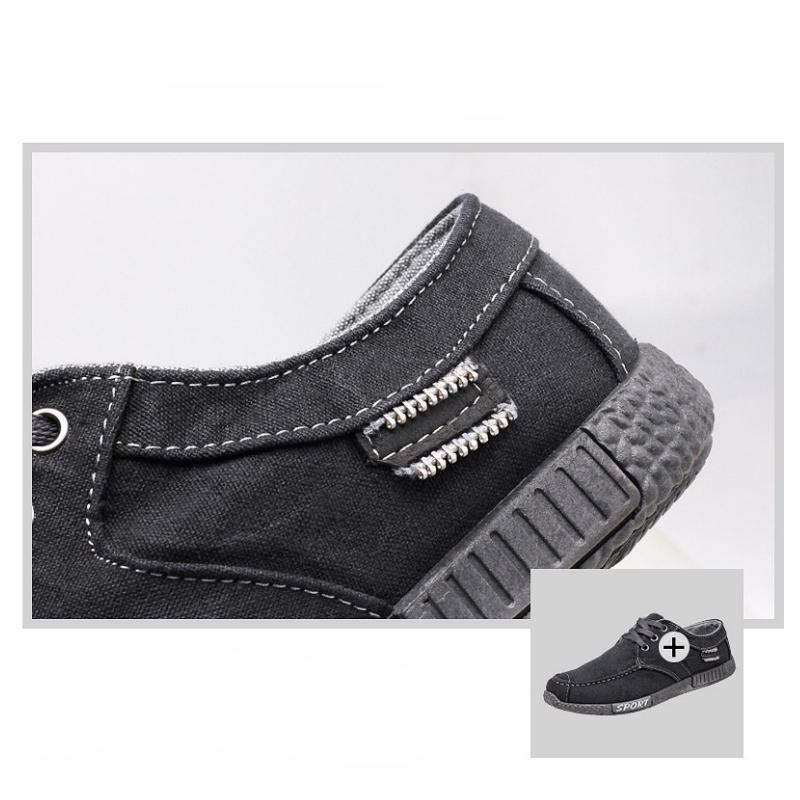 MarryDay Pánské Boty Denim Krajka Ležérní Pánské Boty Plimsolly Prodyšná Pánská obuv Boty