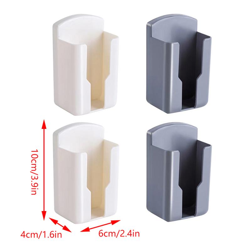 Universal Remote Controller Holder Phone Charging Bracket Air Conditioner Remote Controller Bracket Wall Shelf Mount Stand