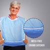 Large Waterproof Adult Bib for Eating Clothing Protector Apron Washable Reusable Terry Cloth for Elderly Seniors and Disabled