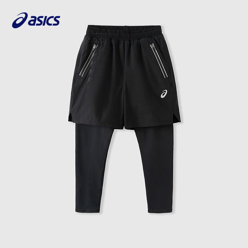 Asics Kids' Faux Two-Piece Sport Pants