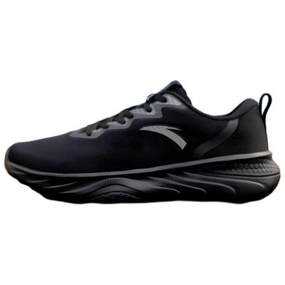 Cushioning Wear-Resistant Low-Top Training Shoes Men's Black Sneakers