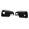 1 Pair Door Rear View Mirror Cover Side Glossy Black Wing Mirror Cap Replacement For Land Rover