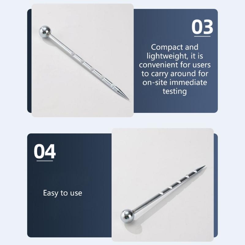 Durable Soil Probe Easy To Use For Detecting Soil Humidity Levels Without Electricity Ideal Indoor Plant Care Garden Implement