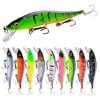Artificial Minnow Fishing Lures Wobblers Fishing Accessories 12cm 13.7g Crankbait Swimbait Hard Crankbaits with Hook