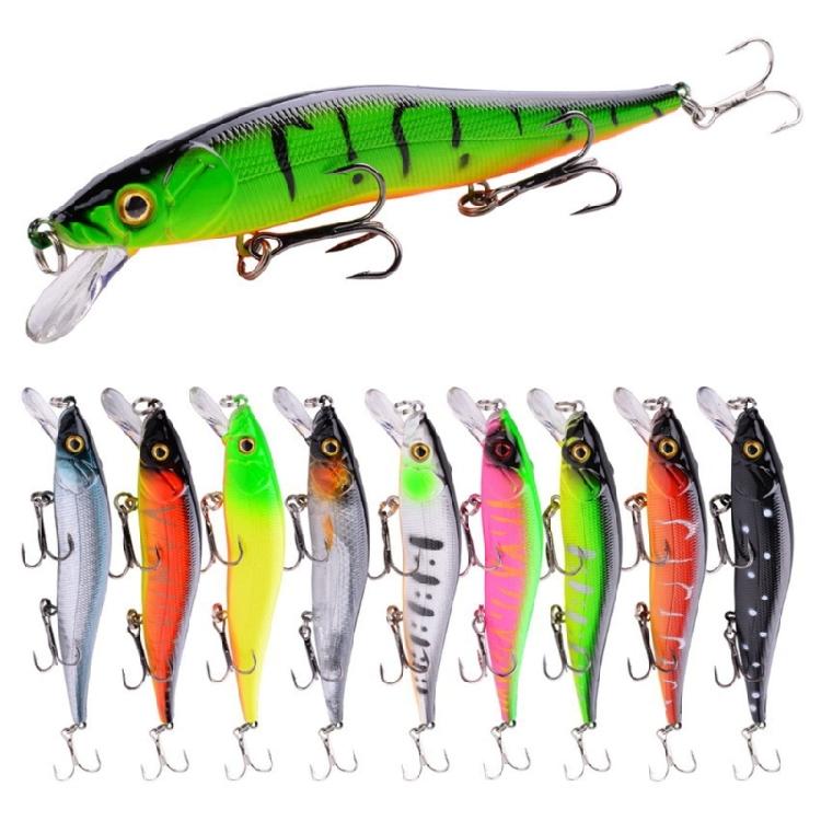 Artificial Minnow Fishing Lures Wobblers Fishing Accessories 12cm 13.7g Crankbait Swimbait Hard Crankbaits with Hook
