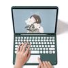 Etui z klawiaturą Bluetooth i touchpadem do iPad Pro 11 5. generacji (Zielony)