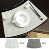 HanQian Double-Sided Sector Leather Placemat
