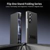 Delicate Leather Magnetic Protect Cover For Samsung Z Fold7 Fold6 Adjustable Alloy Stand Holder Case for Galaxy Z Fold 7 6 5 4