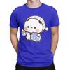 Men Bubu Panda Going To Sleep With Dudu Bear T Shirts 100% Cotton Clothes Crazy Short Sleeve Crewneck Tees Size T-Shirt 71813