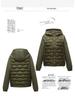 2025 Design Women's Lightweight Hooded Cotton-Padded Jacket