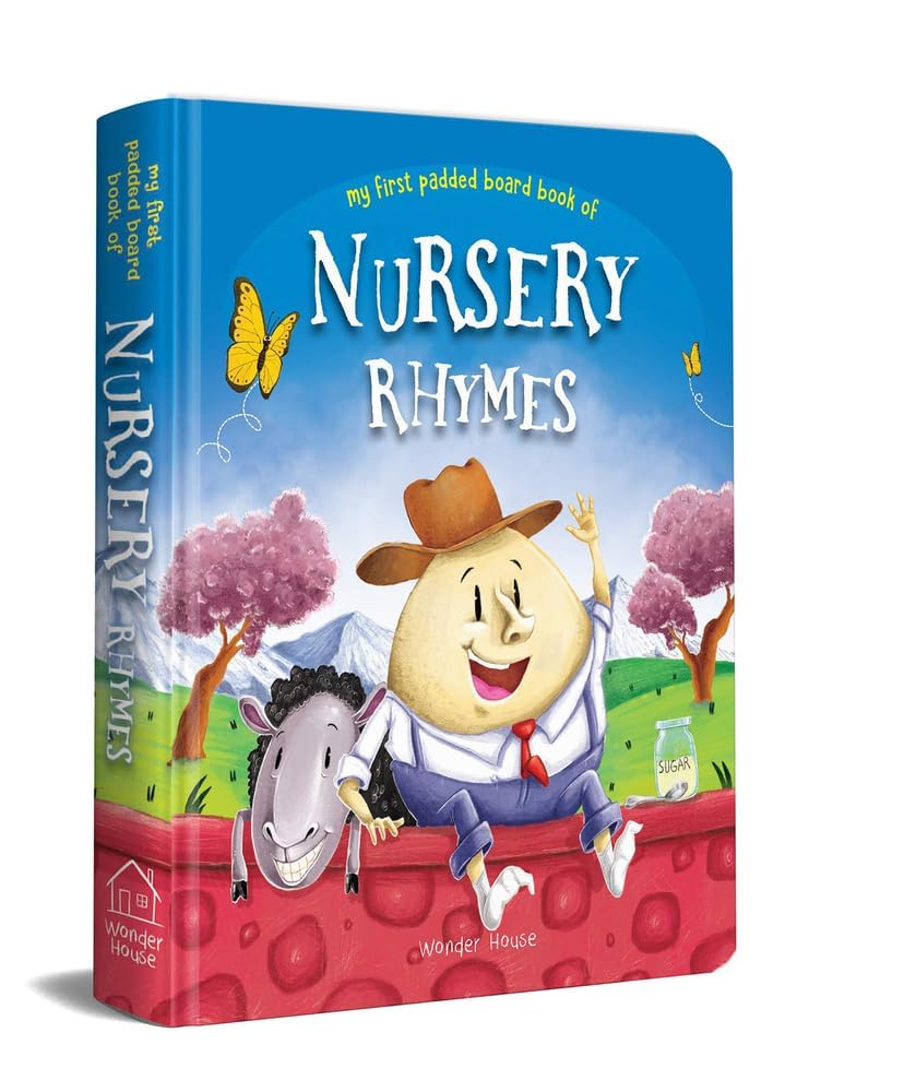 Nursery Rhymes - Board Book for Kids (My First Book Series): Illustrated Collection of Classic Rhymes Like Twinkle Twinkle, Humpty Dumpty,