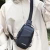 Anti-theft Men's Chest Bag USB Charging Port Shoulder Crossbody Bag Password Sling Bag  Travel