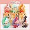 Charming 6 Styles Creative Bird Post Office Figurines Pvc Parrot Blind Box Collectible Toys