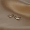 Korean Style Water Drop Earrings for Women: Retro, Fashionable, Simple, Creative Ear Hooks