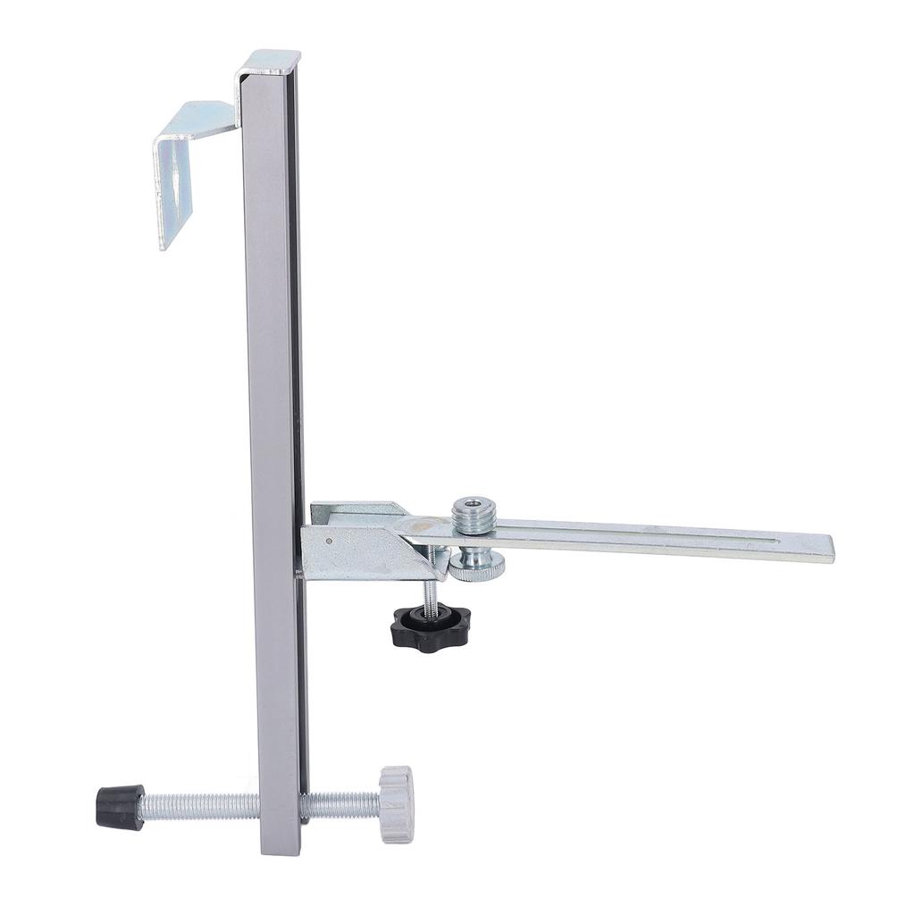 Level Tool Wall Mount Bracket Aluminum Alloy Adjustable Leveler Wall Holder with Bubble and 5/8in 11