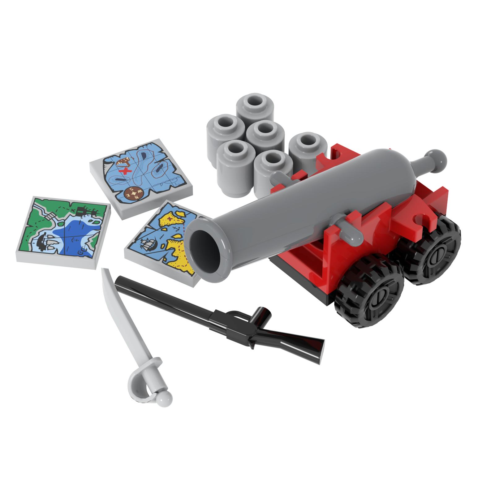 

Non-Toxic Cannon Building Block Sword Gun Toys