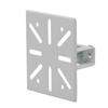 Vertical Pole Mount Adapter Wall Mounting Bracket For Cctv Security Camera