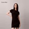 Calvin Klein Jeans Women's Ribbed Short-Sleeve T-Shirt Dress