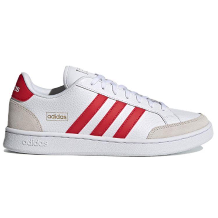 adidas Grand Court SE White Scarlet Men Sneakers Cloud-White Chalk-White FY8169
