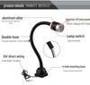 9W 24V LED Gooseneck CNC Lathe Milling Machine Lamp with Magnetic Base