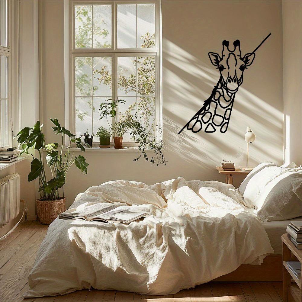 Metal Giraffe Decor for Living Room, Kitchen, Bedroom, Garage, Garden, Outdoor