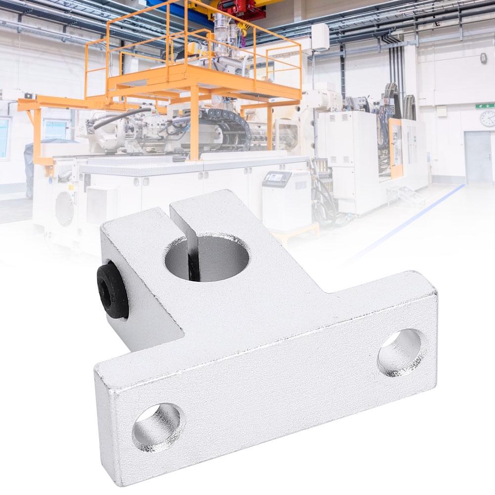 4PCs Shaft Bracket Hardware Fastener Aluminum Alloy Rail Accessory Industrial Tool SK10