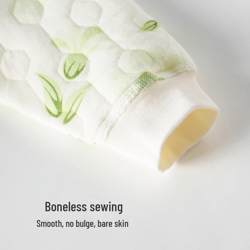 Newborn Quilted Zipper Sleeping Bag: Anti-Kick, Split-Leg Pajamas for Autumn & Winter