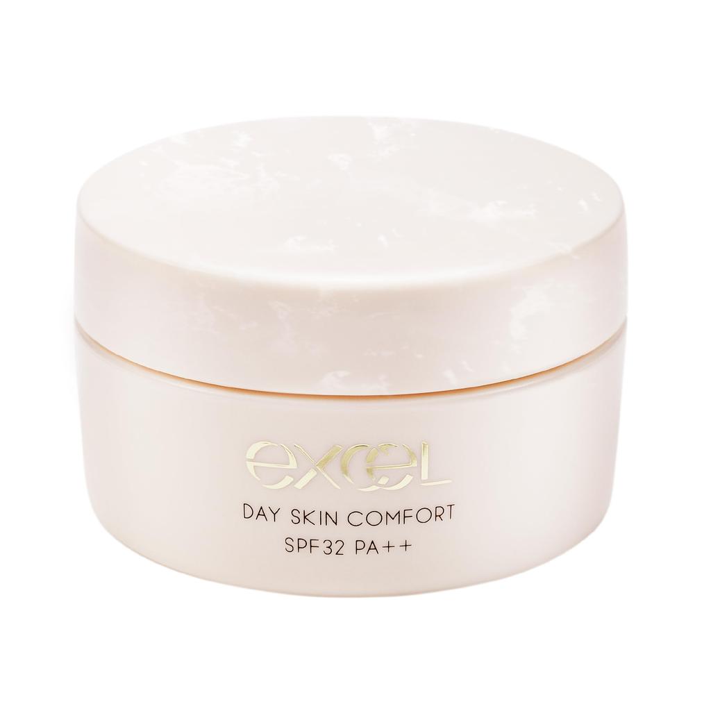 Excel Day Skin Comfort and UV Ceramide for Glowing Face Sunscreen Primer, Serum, Cream, All-in-One Tone-Up Skin,