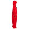 SAZAC Elmo Fleece Kigurumi KOS-071, One Size Fits All (Adult)