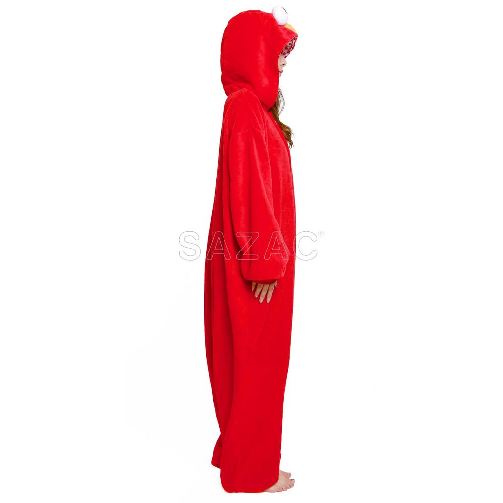 SAZAC Elmo Fleece Kigurumi KOS-071, One Size Fits All (Adult)