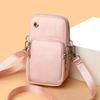Nowa Koreańska Torebka na Telefon Modna Minimalistyczna Wszechstronna Mini Mała Torebka Etui na Telefon Pionowy Portfelik na Nadgarstek na Monety