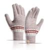 Snowflake Pattern Jacquard Female Gloves Wool Mittens  Gloves Knitted Cashmere Gloves